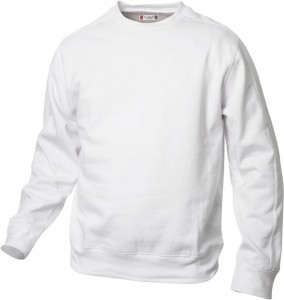 Canton sweatshirt 280 g/m2 wit xs