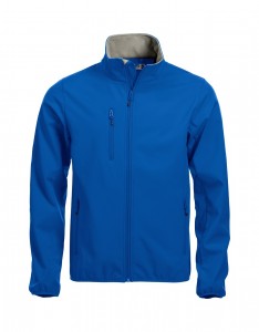 Basic Softshell jacket heren kobalt xs