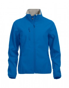 Basic Softshell jacket dames kobalt xs