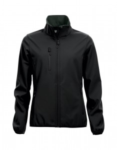 Basic Softshell jacket dames zwart xs