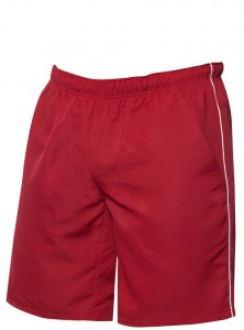 Hollis sport shorts rood/wit xs
