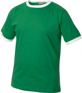 Nome T-shirts 160 g/m² appelgroen/wit 110-120