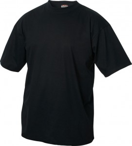 Classic-T t-shirt 160 g/m² zwart xs