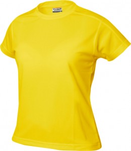 Ice-T t-shirt ds polyester 150 g/m² lemon s